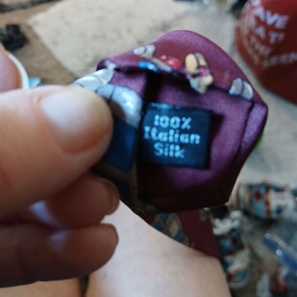 3 Christmas Tie's Zylos, Eton, and Mark Mathicu Collection. - Picture 10 of 13